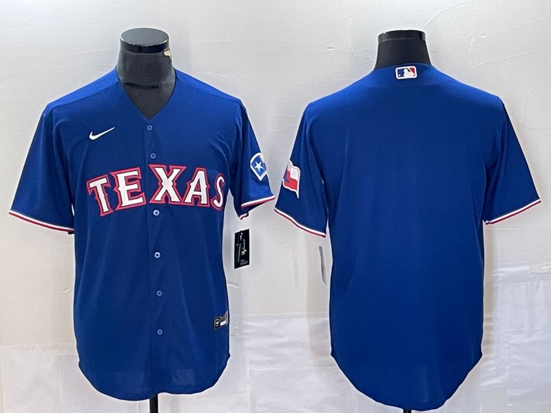 Men Texas Rangers Blank Blue Game Nike 2023 MLB Jersey style 5->arizona diamondback->MLB Jersey
